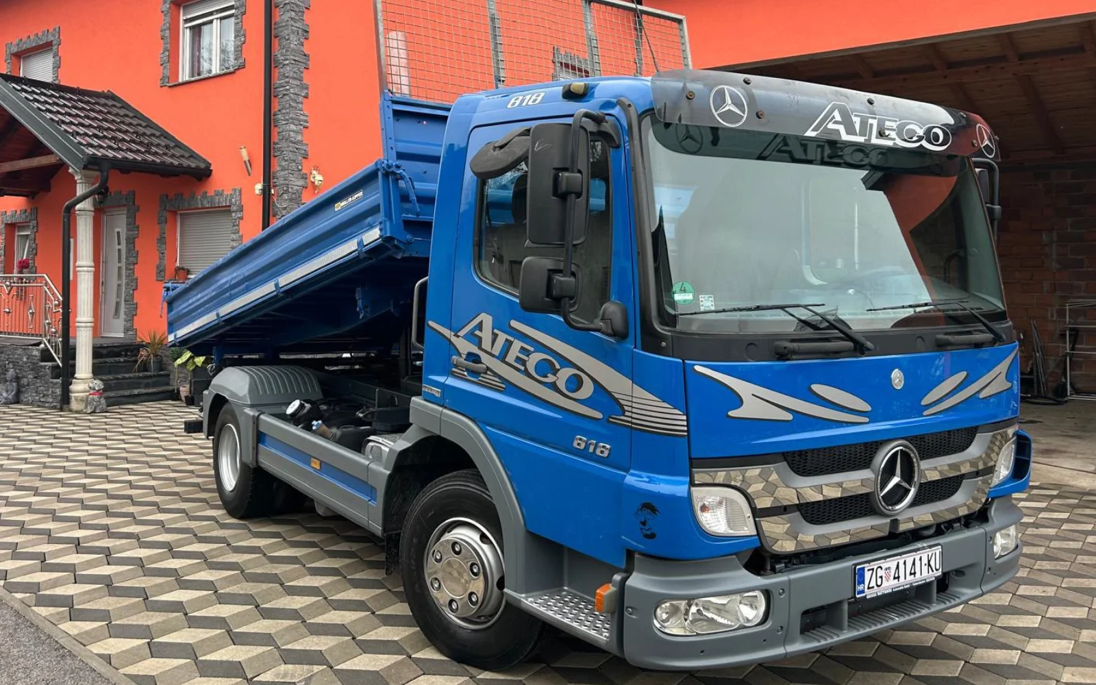 Mercedes-Benz Atego 818 Kiper